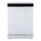 Lavavajillas OK. ODW 6061-1 E FS W - 59 cm, 13 servicios, 6 programas, blanco, libre instalación