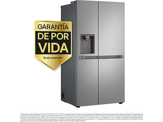 Frigorífico Americano LG GSLC41PYPE - 638L, 179 cm, No Frost, Disp. Agua y Hielo, Inox Antihuellas