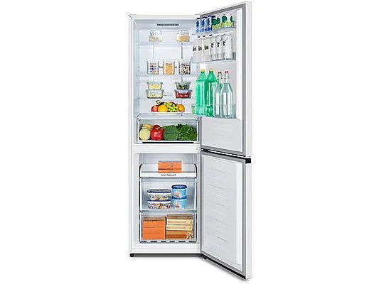 Frigorífico Combi Hisense RB390N4AWE - 304L, 186 cm, No Frost Total, Clase E, Blanco