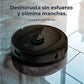 Robot Aspirador y Fregasuelos Cecotec Conga 9990 AI Spin Revolution - 4 en 1, 10000 Pa, Mopas Giratorias, Base de Autovaciado, Negro